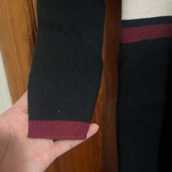 Express black sweater dress with flared hem, size small - Picture 3 of 6